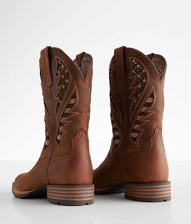Hybrid VentTEK™ Leather Cowboy Boot