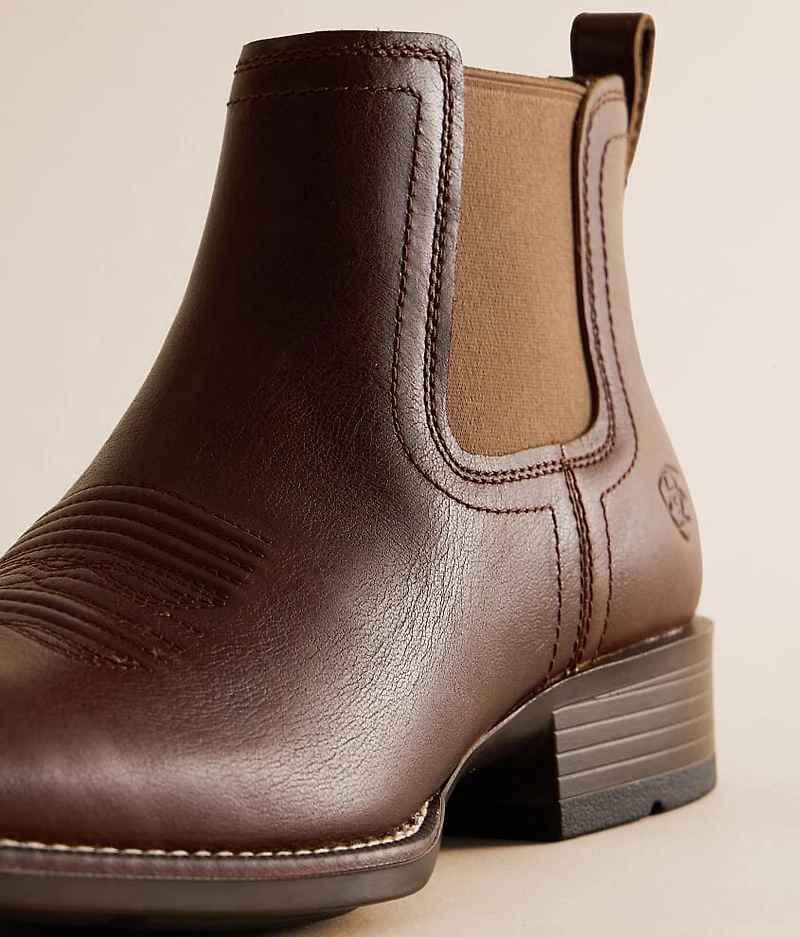 Booker Wide Leather Chelsea Boot