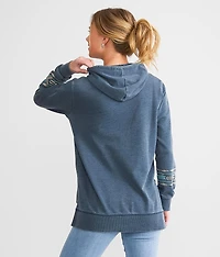 Aloe Vera Washed Hooded Sweatshirt