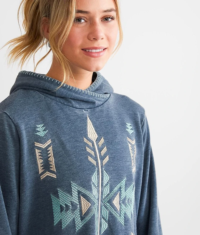 Aloe Vera Washed Hooded Sweatshirt