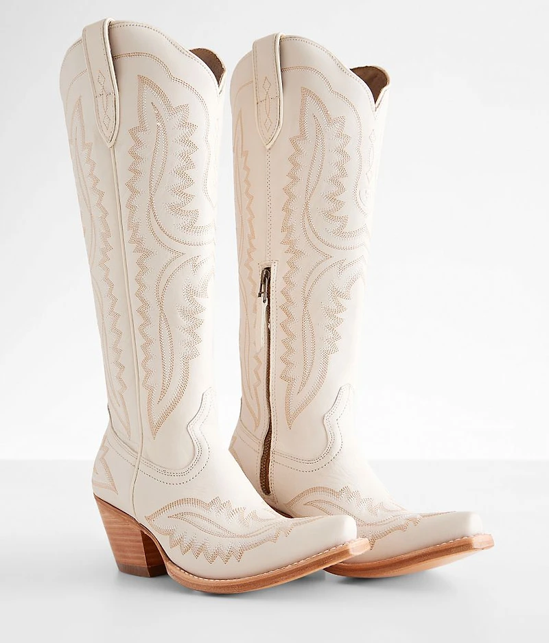 Casanova Blanco Leather Western Boot