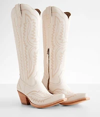 Casanova Blanco Leather Western Boot
