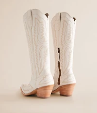 Casanova Blanco Leather Western Boot