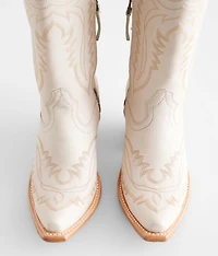 Casanova Blanco Leather Western Boot