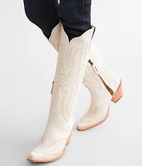 Casanova Blanco Leather Western Boot