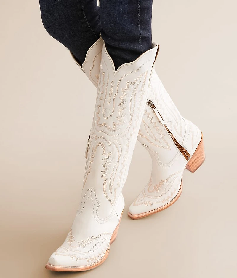 Casanova Blanco Leather Western Boot