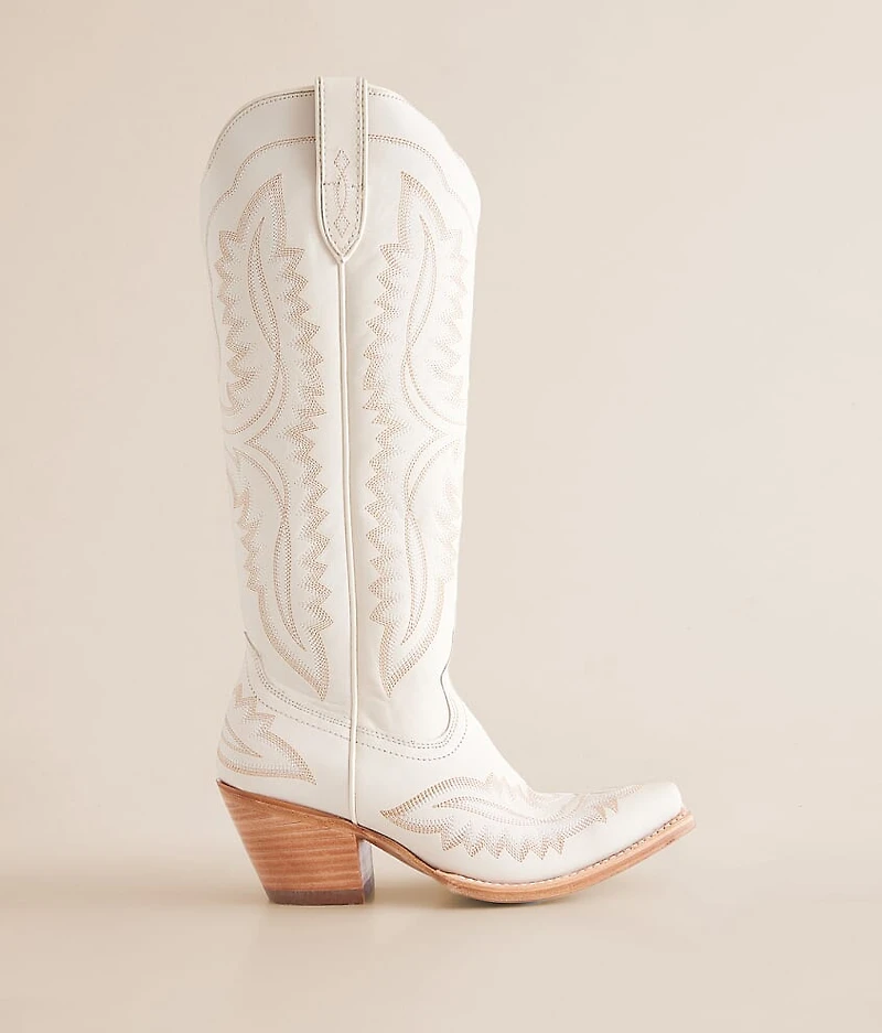 Casanova Blanco Leather Western Boot