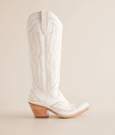 Casanova Blanco Leather Western Boot