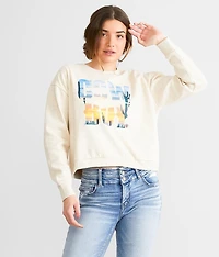 Cowboy Tulip Back Sweatshirt