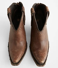 Greeley Leather Western Ankle Boot