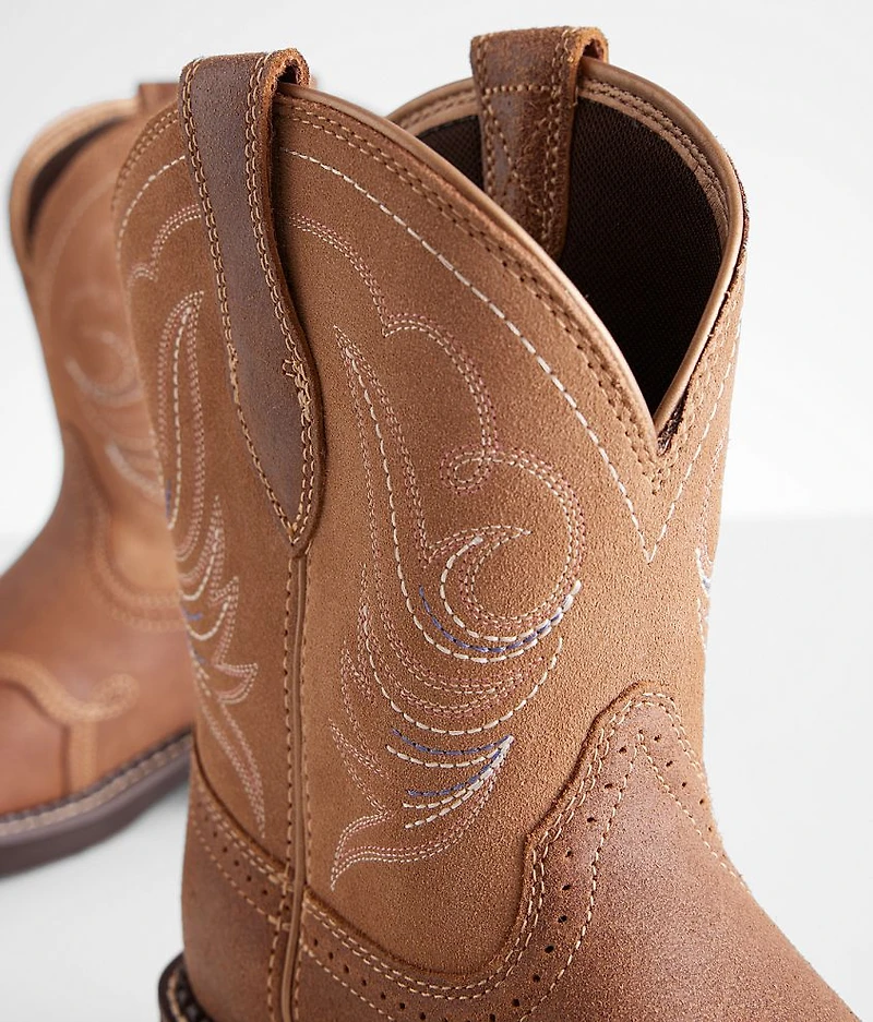 Fatbaby Heritage Dapper Leather Western Boot