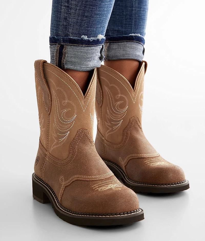 Fatbaby Heritage Dapper Leather Western Boot