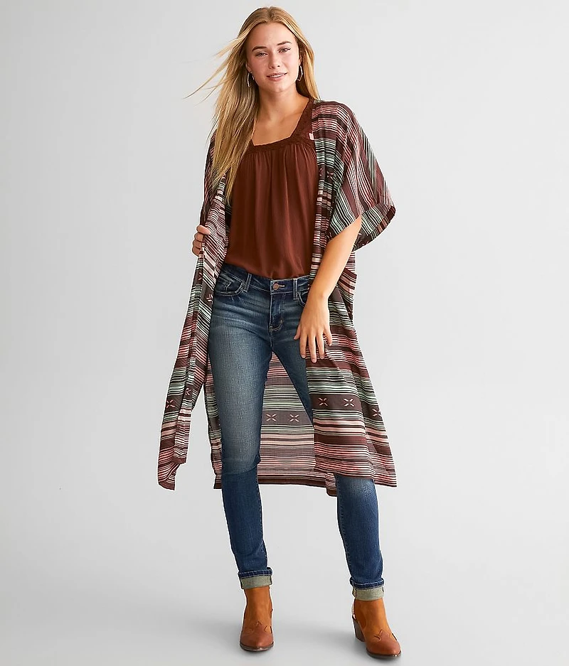 Picture Perfect Duster Kimono