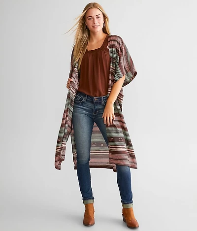 Picture Perfect Duster Kimono