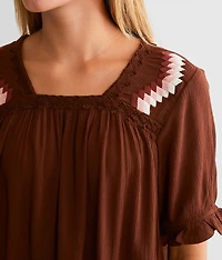 Oasis Crinkle Top