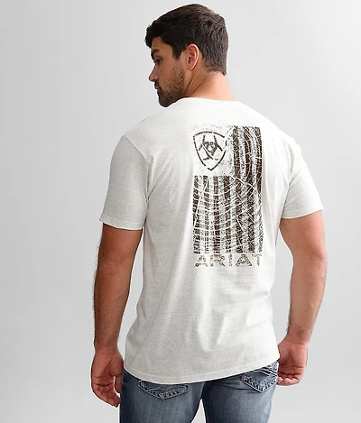 Crosscut Flag T-Shirt