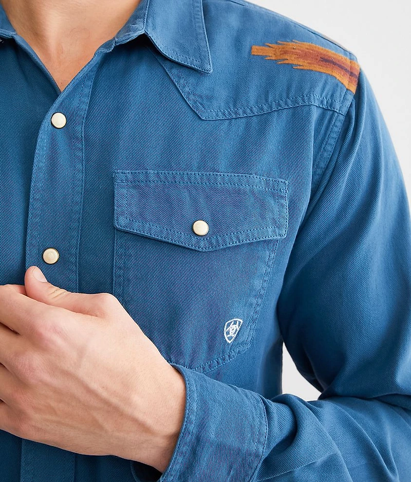 Retro Chimayo Denim Shirt