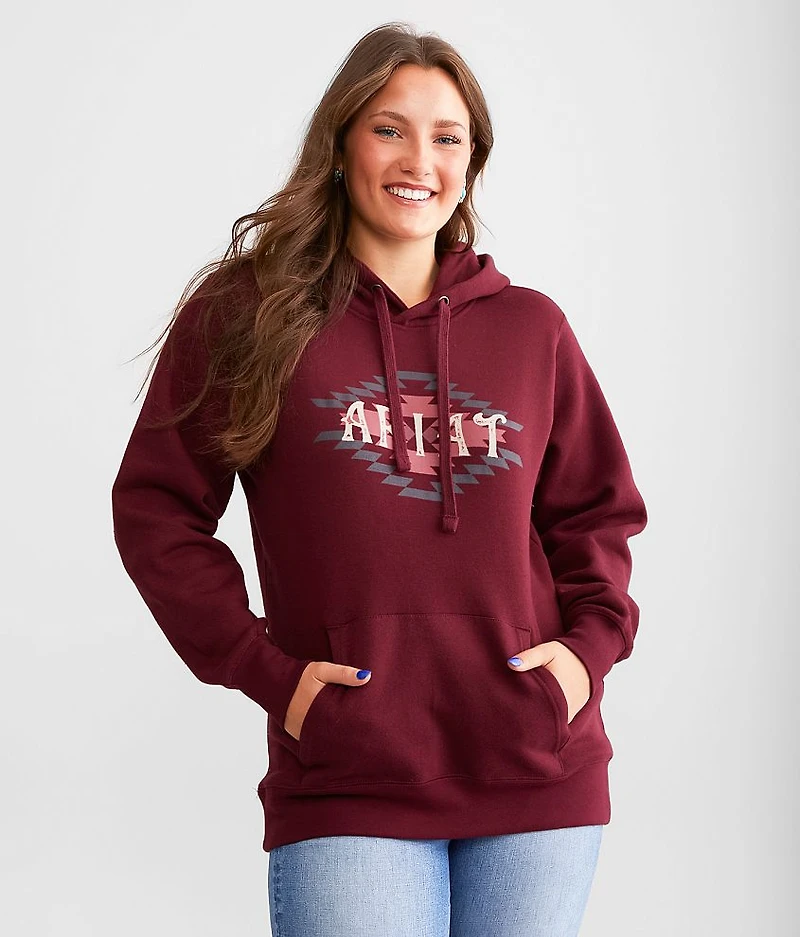 Diamond Hooded Sweatshirt