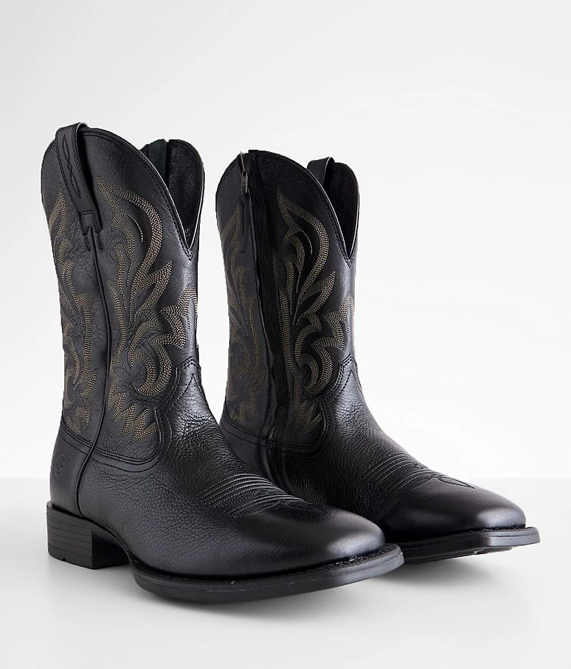Slim Zip Ultra Cowboy Leather Boot
