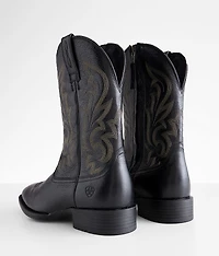 Slim Zip Ultra Cowboy Leather Boot