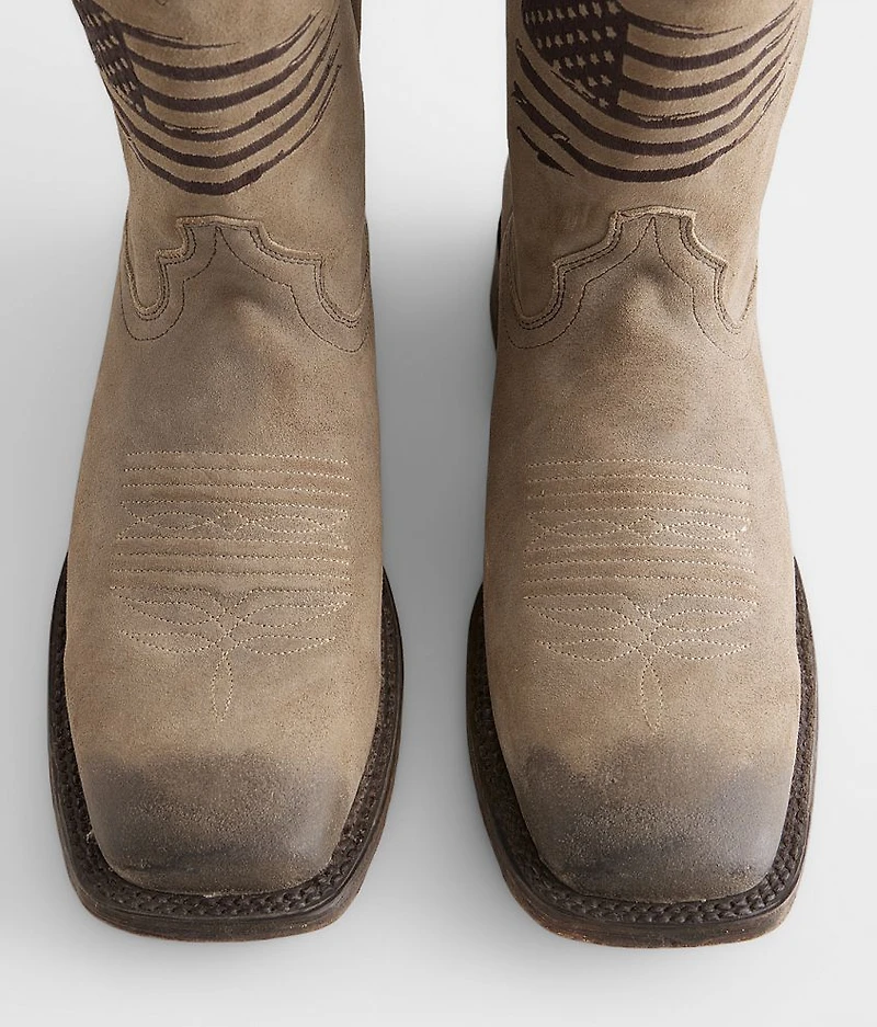 Circuit Patriot Leather Cowboy Boot