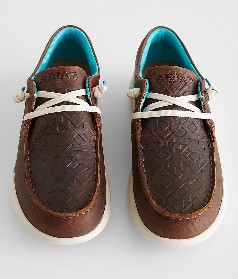 Hilo Aztec Leather Shoe