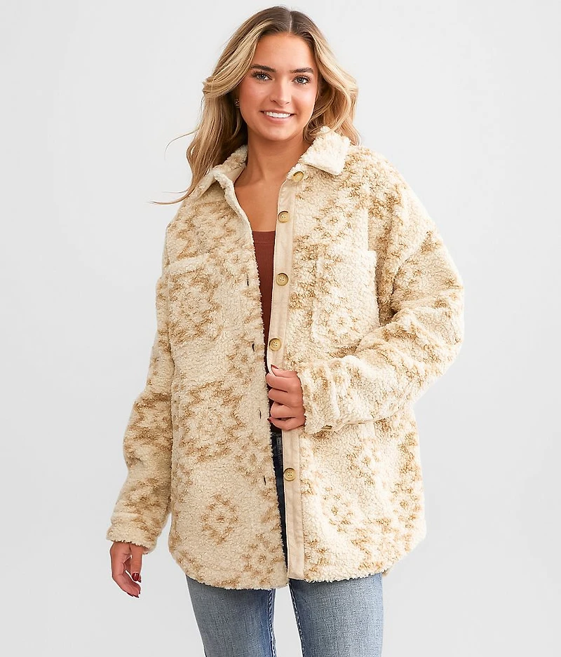 Sherpa Shacket