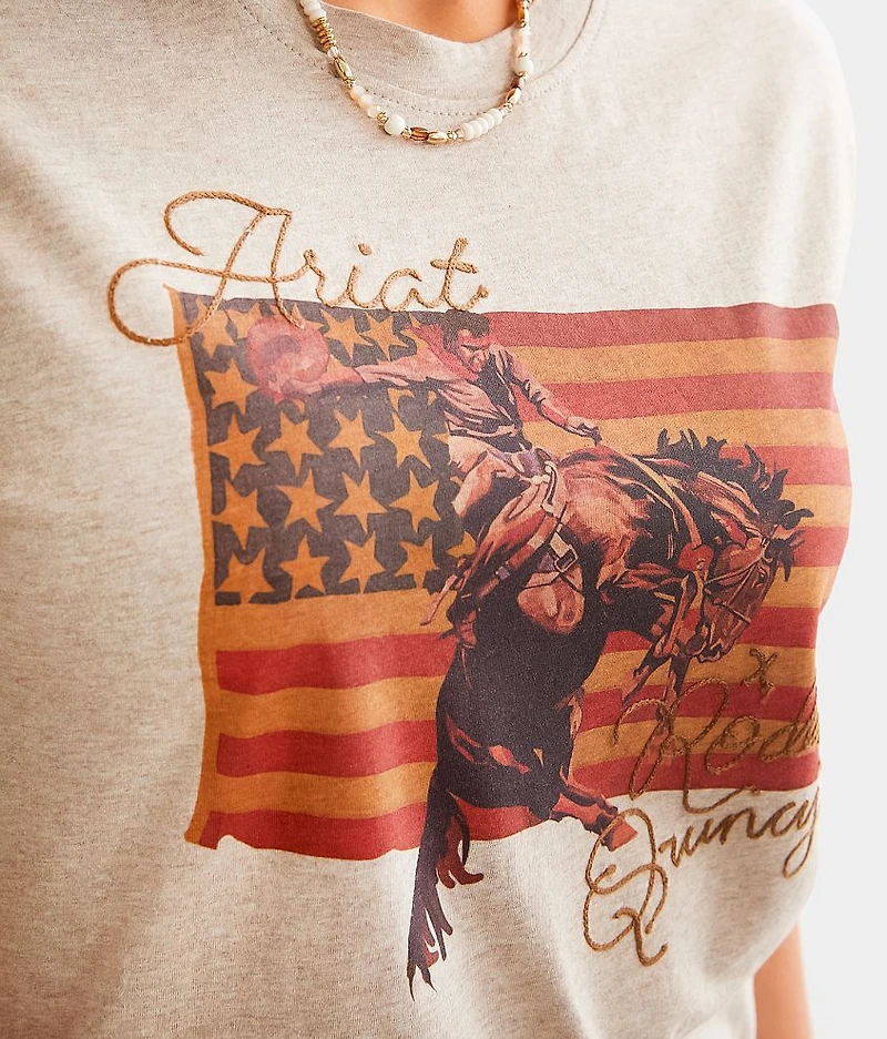 Rodeo Quincy Flag T-Shirt