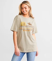 Cowboy Desert Oversized T-Shirt