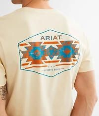 Wooden Serape Hex T-Shirt