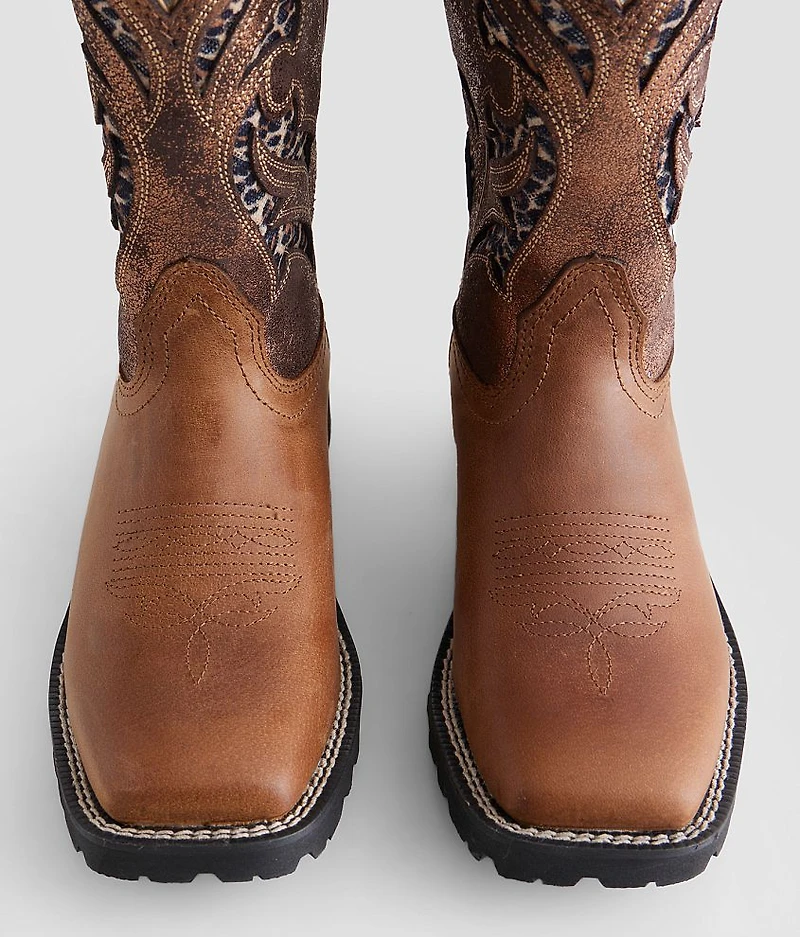 Unbridled Rancher Leather Western Boot