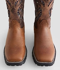 Unbridled Rancher Leather Western Boot