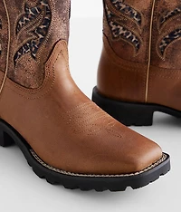 Unbridled Rancher Leather Western Boot