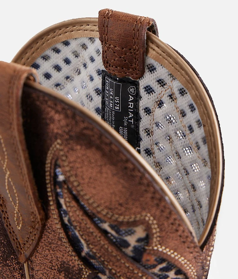 Unbridled Rancher Leather Western Boot