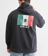 Mexico Flag Hooded Sweatshirt