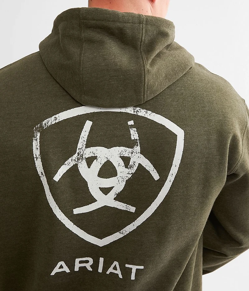 Stamped Shield Hooded Sweatshirt
