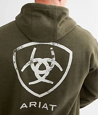 Stamped Shield Hooded Sweatshirt