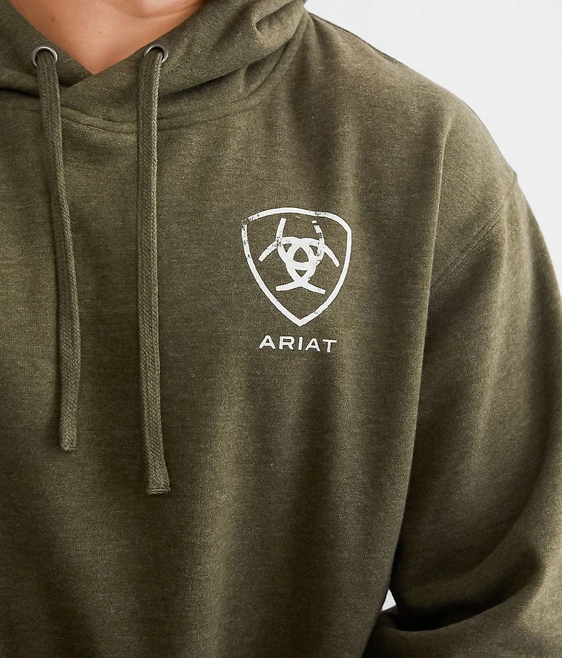 Stamped Shield Hooded Sweatshirt