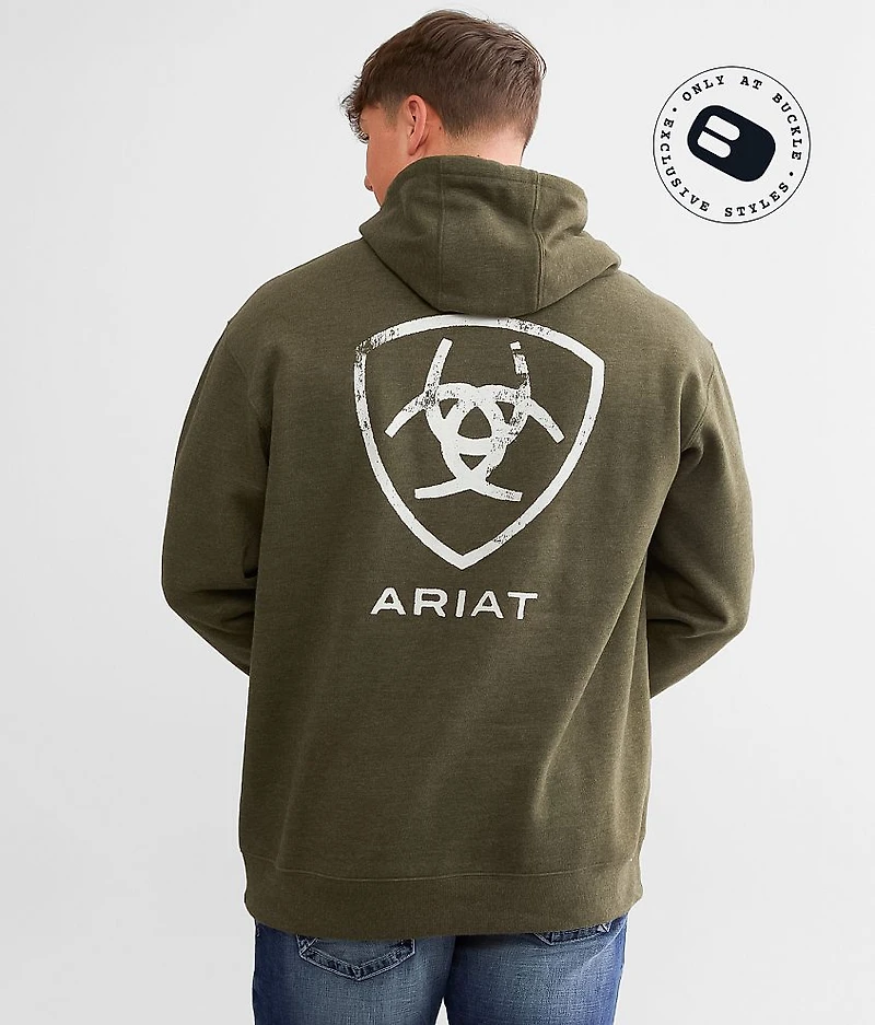 Stamped Shield Hooded Sweatshirt
