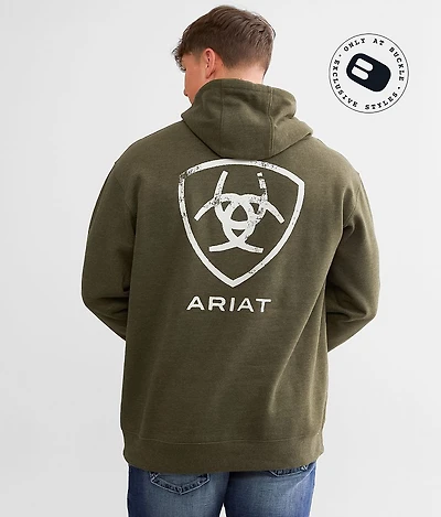 Stamped Shield Hooded Sweatshirt