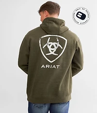 Stamped Shield Hooded Sweatshirt