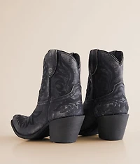 Chandler Leather Western Ankle Boot