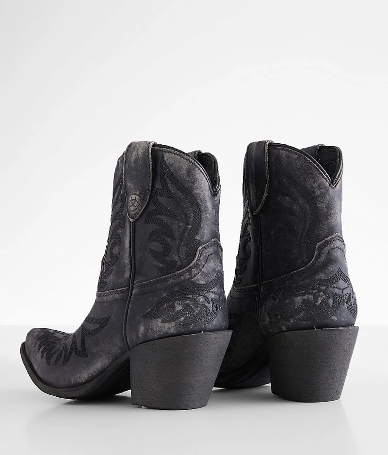 Chandler Leather Western Ankle Boot