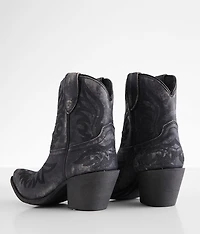 Chandler Leather Western Ankle Boot