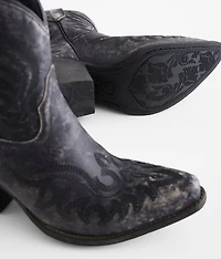 Chandler Leather Western Ankle Boot