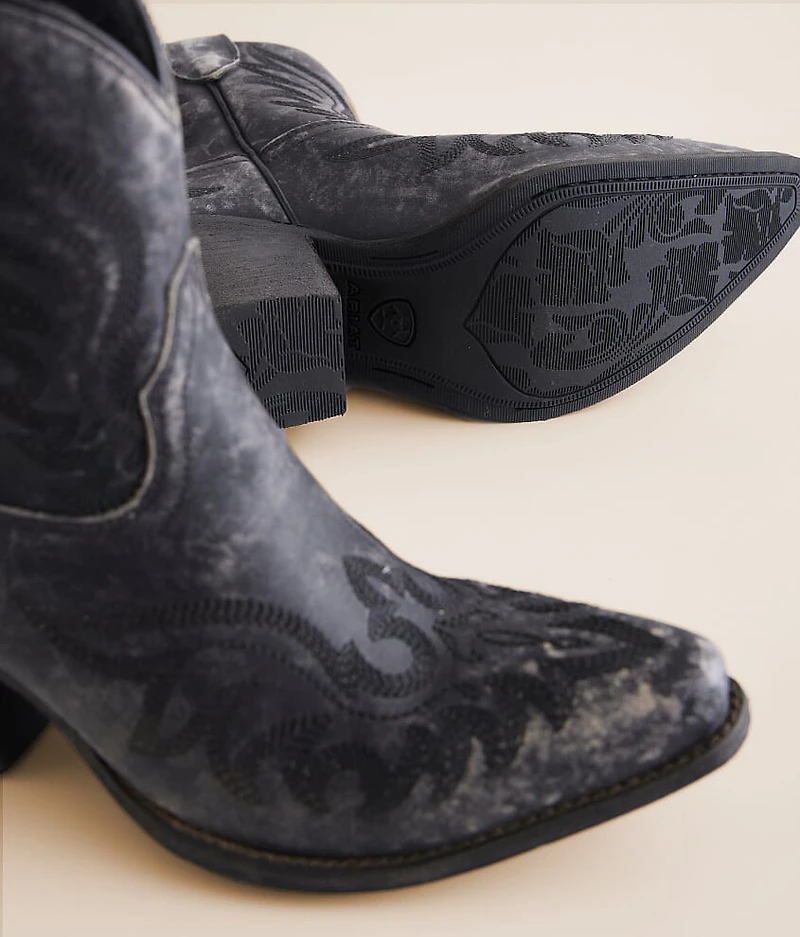 Chandler Leather Western Ankle Boot