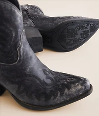 Chandler Leather Western Ankle Boot