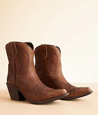 Chandler Leather Western Ankle Boot