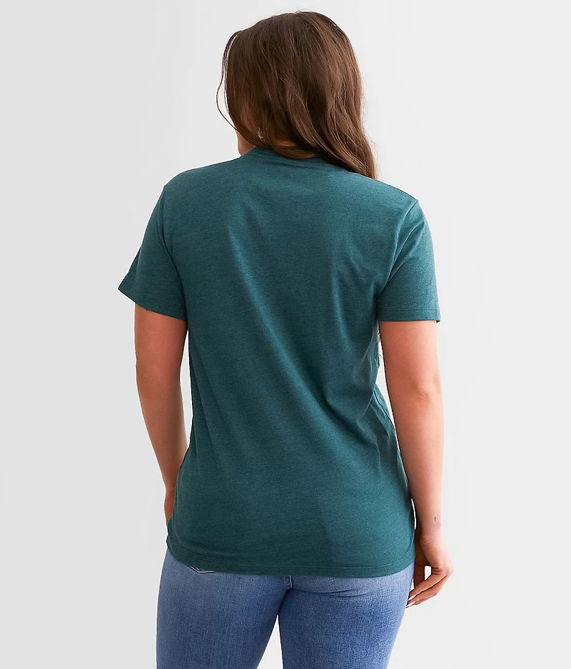 Western Checkers Boyfriend T-Shirt
