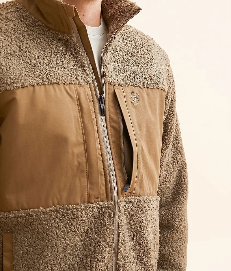 Odessa Pieced Sherpa Jacket